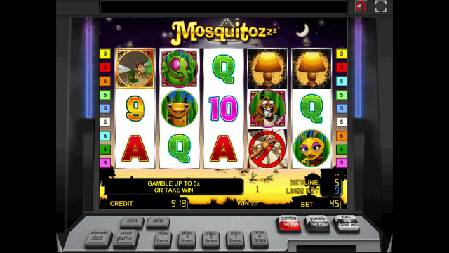 Бонусная игра Mosquitozzz 3