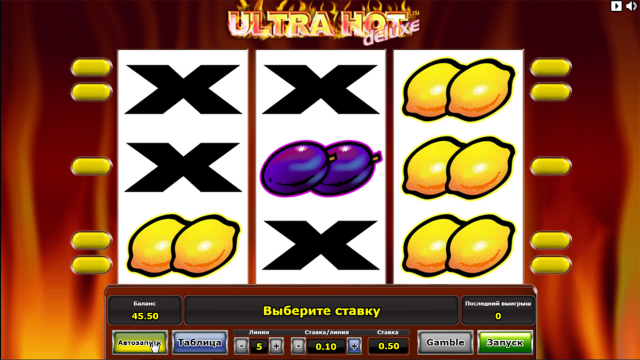 Игровой интерфейс Ultra Hot Deluxe 4